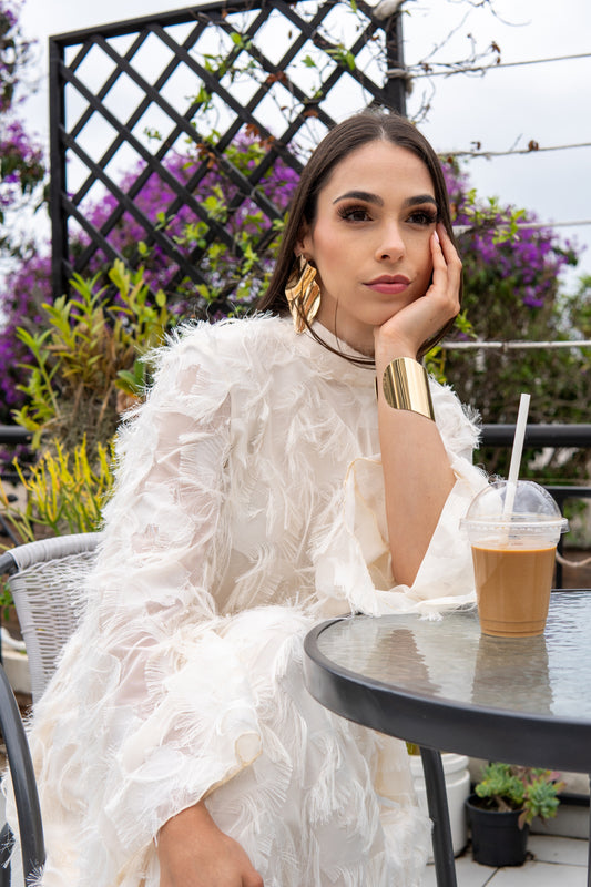 The Élan Fringe Dress